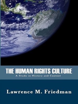 cover image of The Human Rights Culture